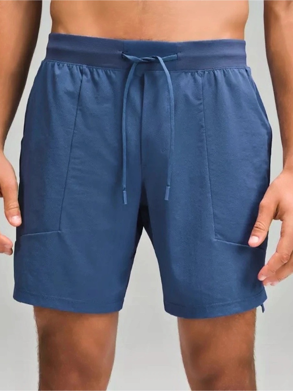 lululemon Pace Breaker Shorts Athletic Shorts in Blue Size Medium